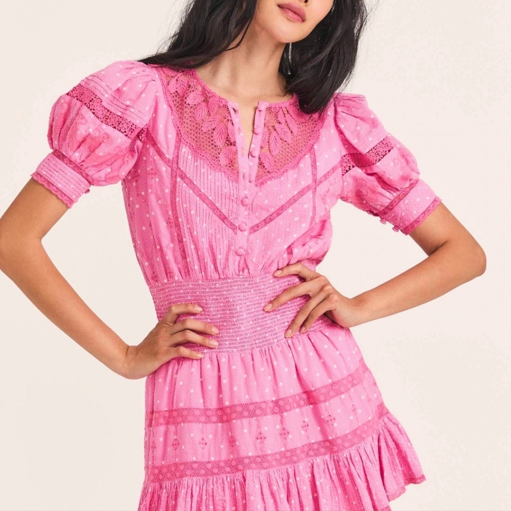 NWOT Loveshack Fancy Mini Dress